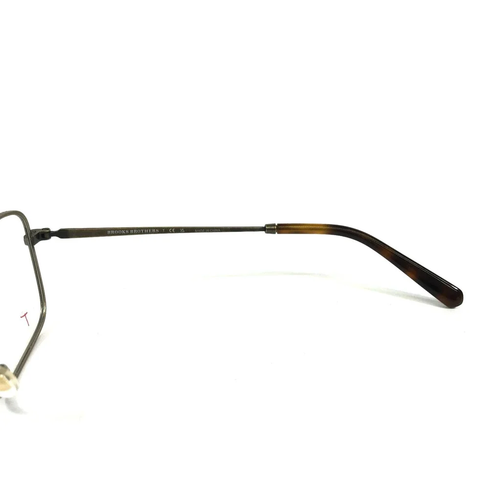 Brooks Brothers Eyeglasses Frames BB1102 1020 Antique Bronze Wire Rim 56-20-145